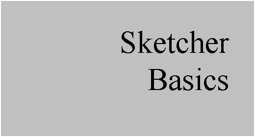 Text Box: Sketcher
Basics
