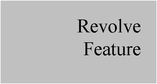 Text Box: Revolve
Feature
