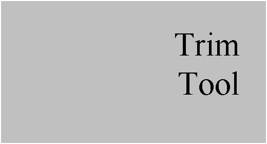 Text Box: Trim
Tool
